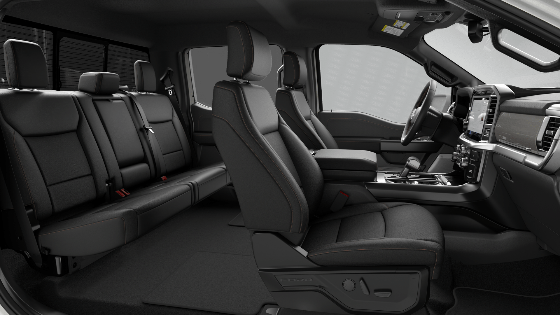 New 2026 Star White Metallic Tri-Coat Ford Lariat® image 6