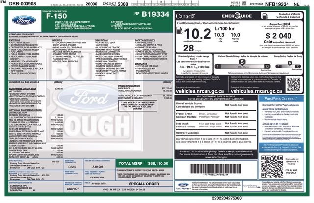 Certified Used 2022 Carbonized Gray Metallic Ford XLT image 35