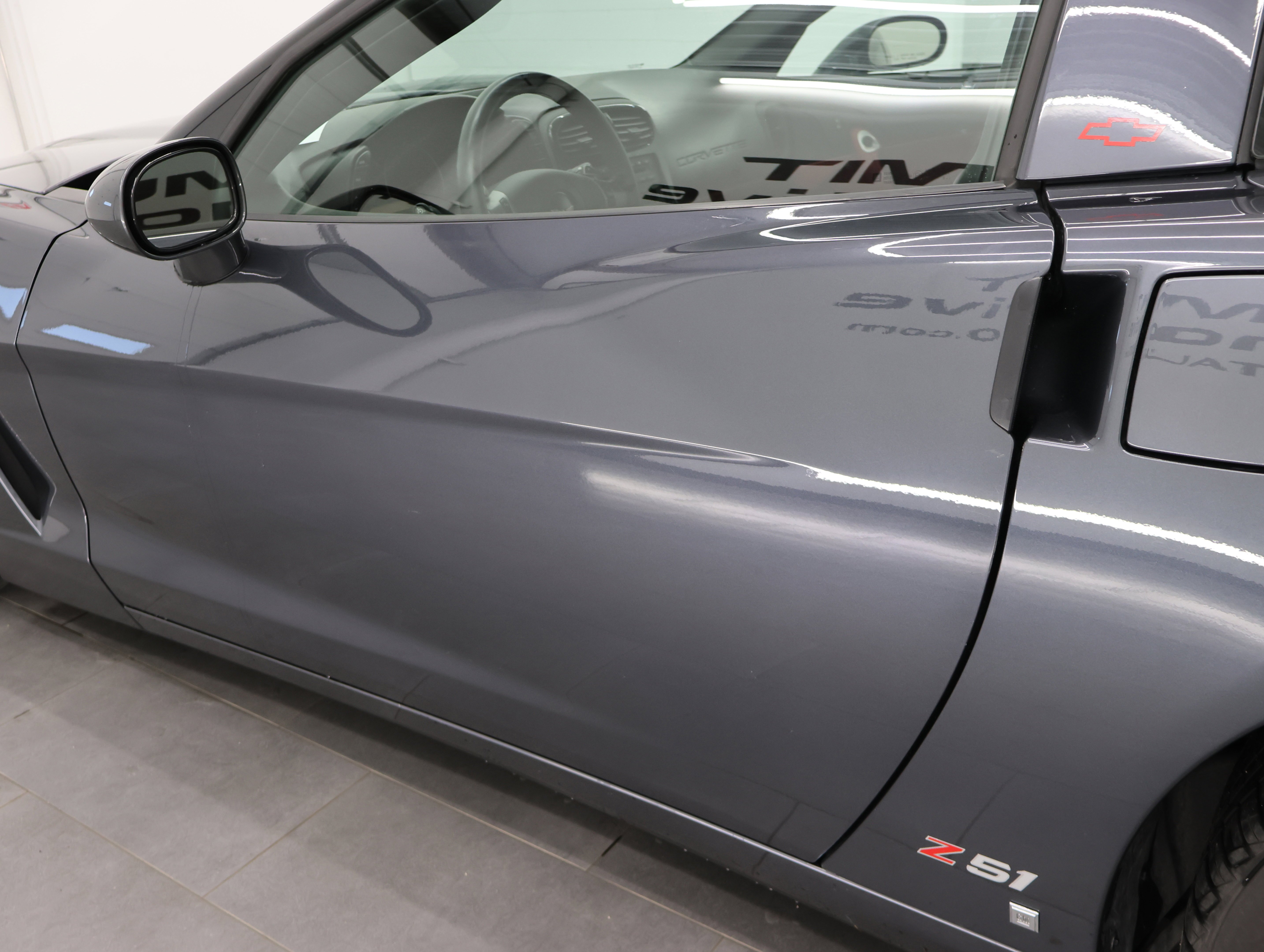 Used 2009 Cyber Gray Metallic Chevrolet LT Coupe: 3LT-Z51-COUPE-AUTO-HEATED LEATHER-HID LIGHTS-6 DISC CD CHANGER-NEW TIRES image 27