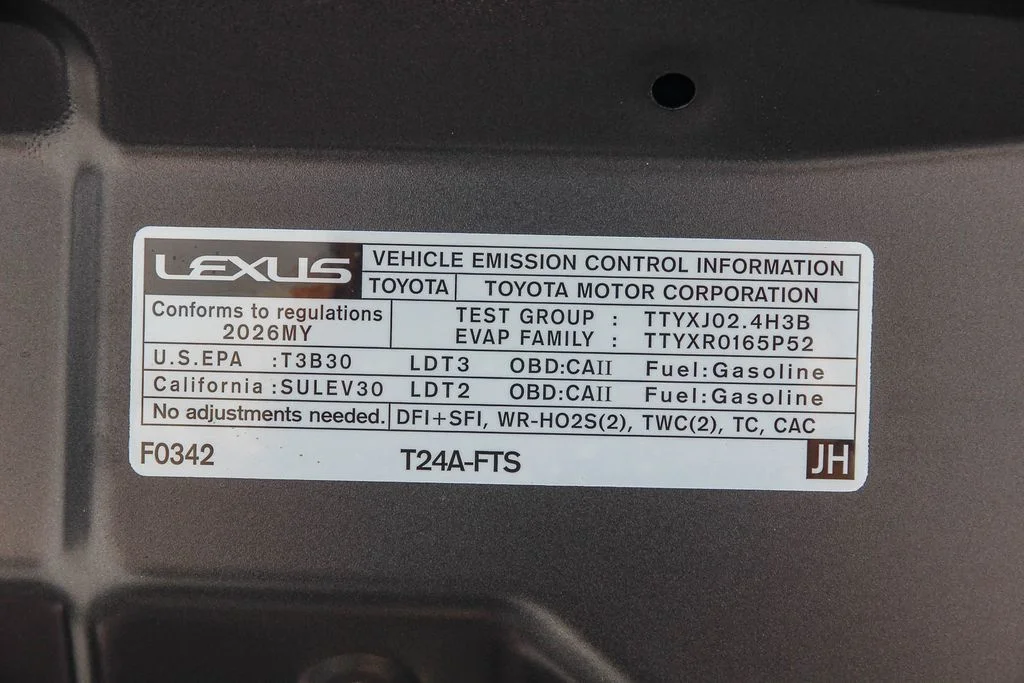 New 2026 Cloudburst Gray Lexus  350 LUXURY AWD image 27