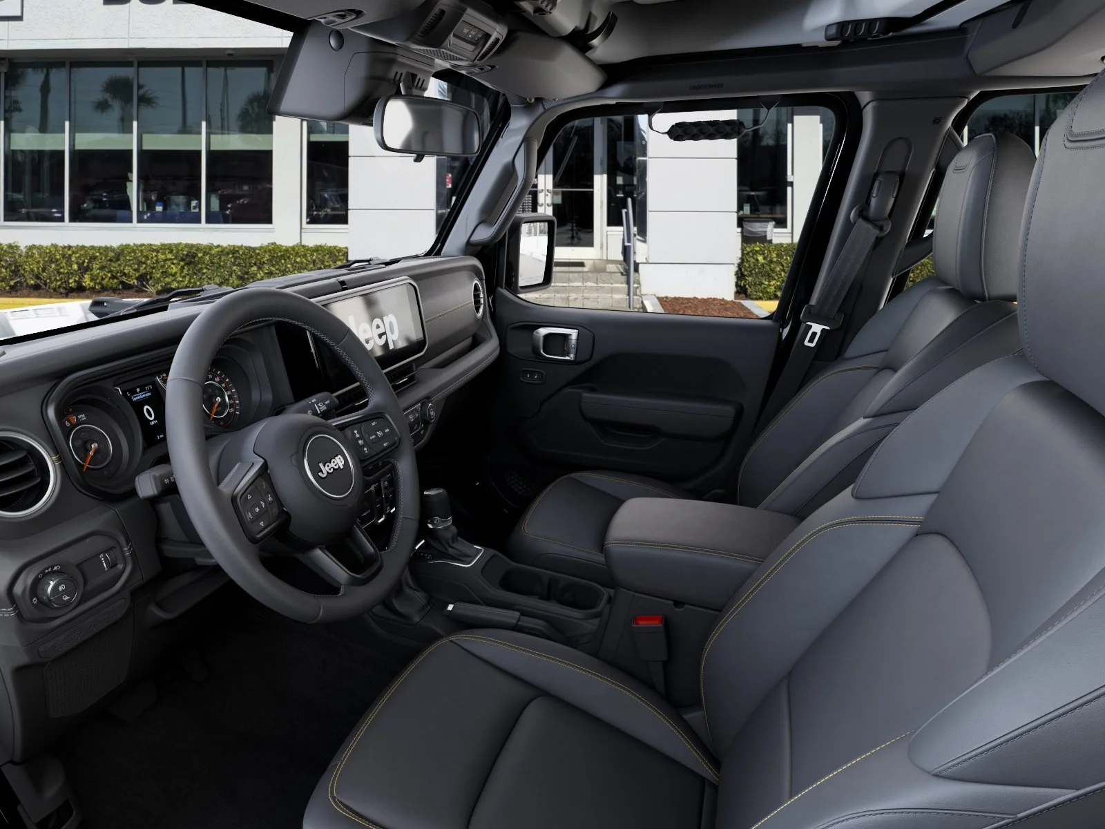 New 2026 Black Clear-Coat Exterior Paint Jeep Sahara image 57