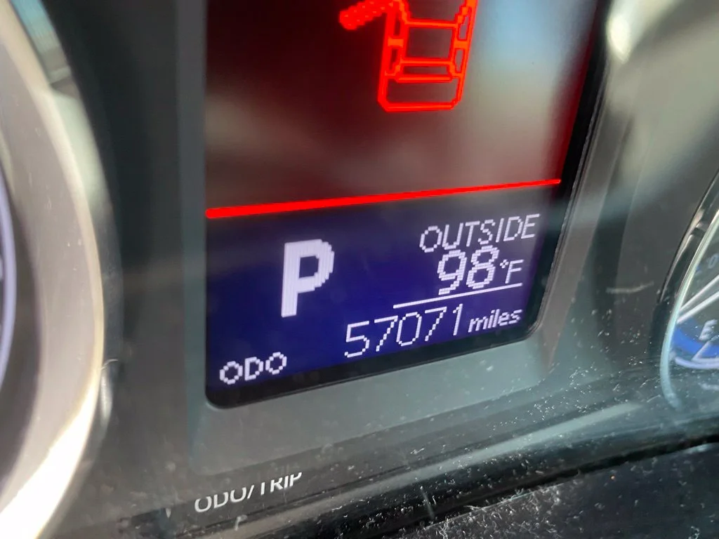 Used 2019 Blue Toyota LE image 4
