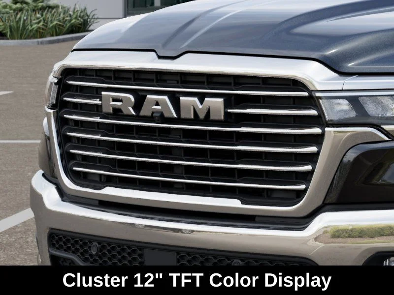 New 2026 Diamond Black Crystal Pearl-Coat Exterior Paint RAM Laramie image 13