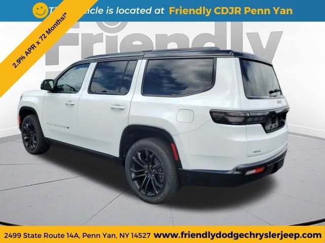 New 2026 Bright White Clearcoat Jeep Summit Obsidian image 3