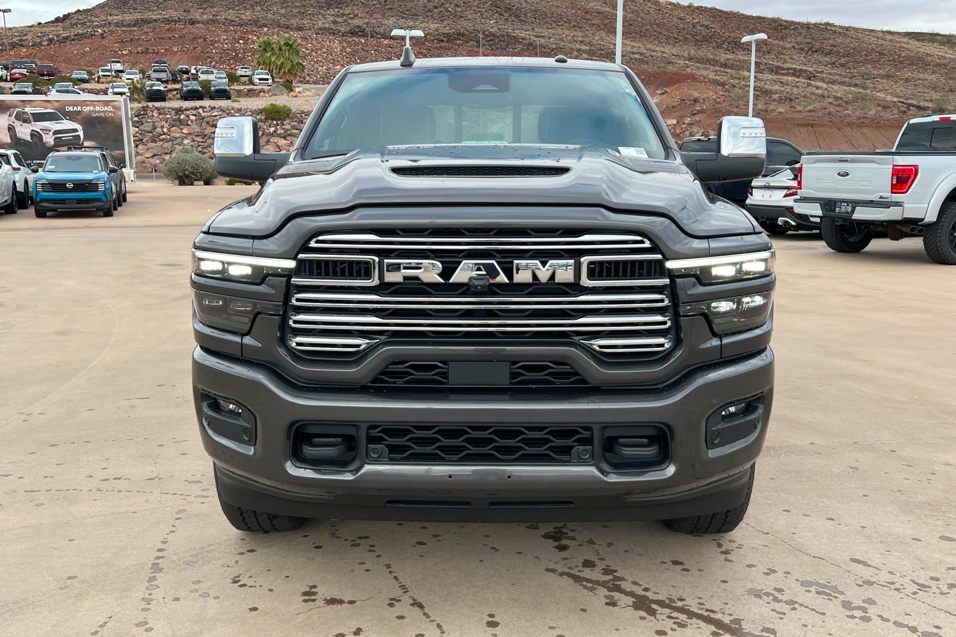 New 2027 Granite Crystal Metallic Clear-Coat Exterior Paint RAM Laramie image 9