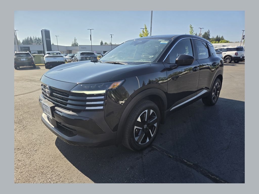 Used 2025 Black Nissan SV image 1