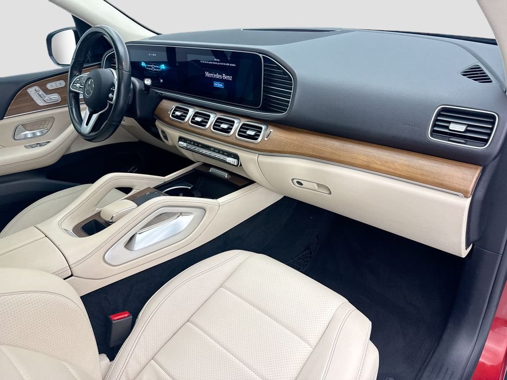 Certified Used 2021 designo Cardinal Red Metallic Mercedes-Benz GLE 350 image 16