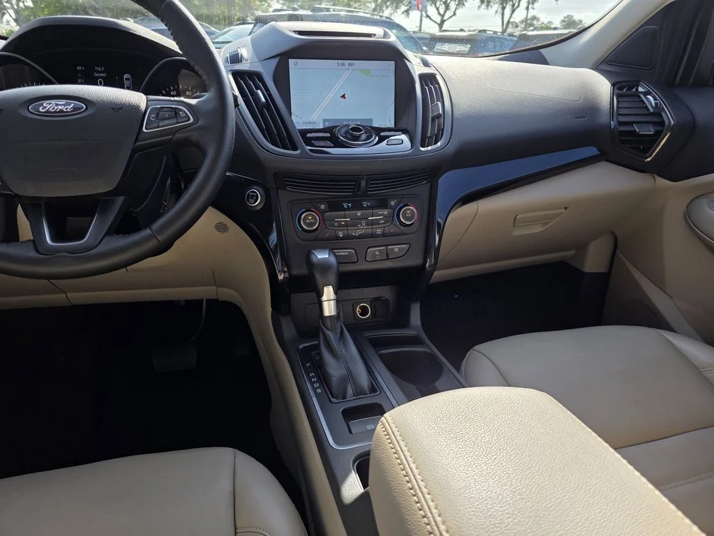Used 2017 Gold Ford Titanium image 14