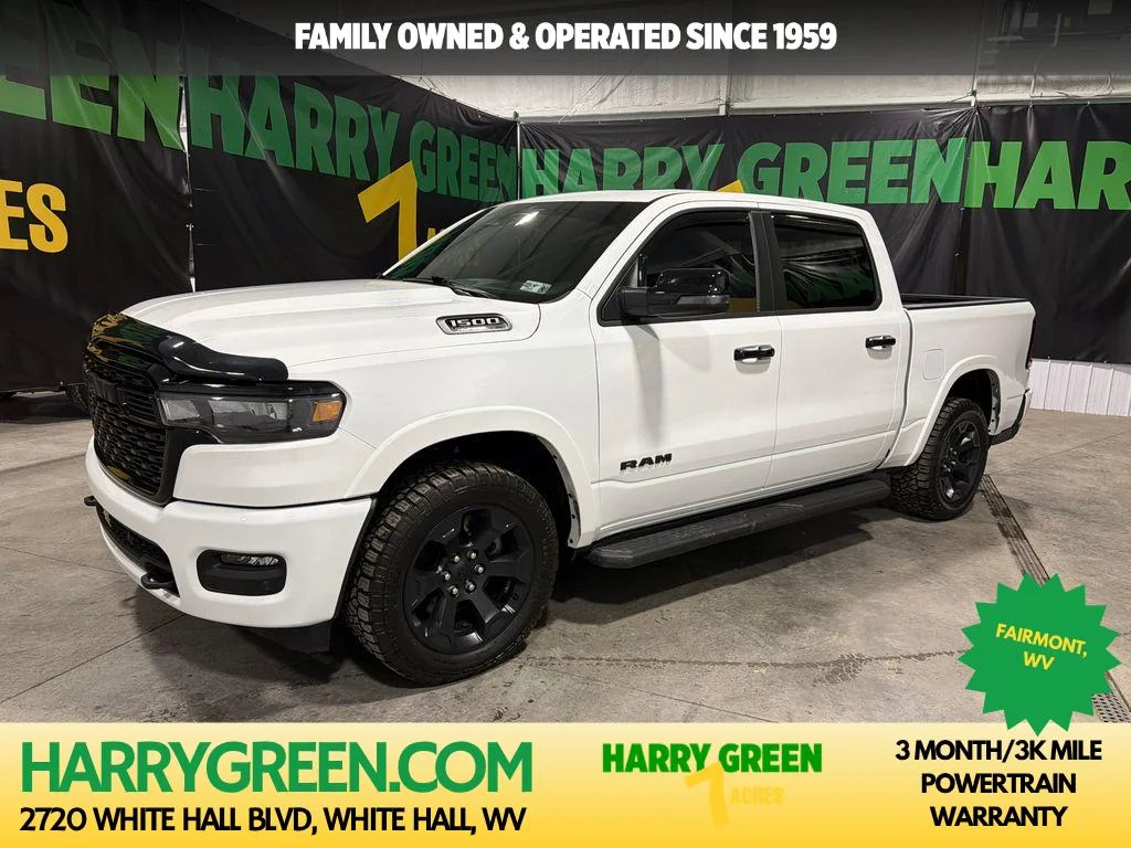 Used 2026 Bright White Clearcoat Ram Big Horn image 1