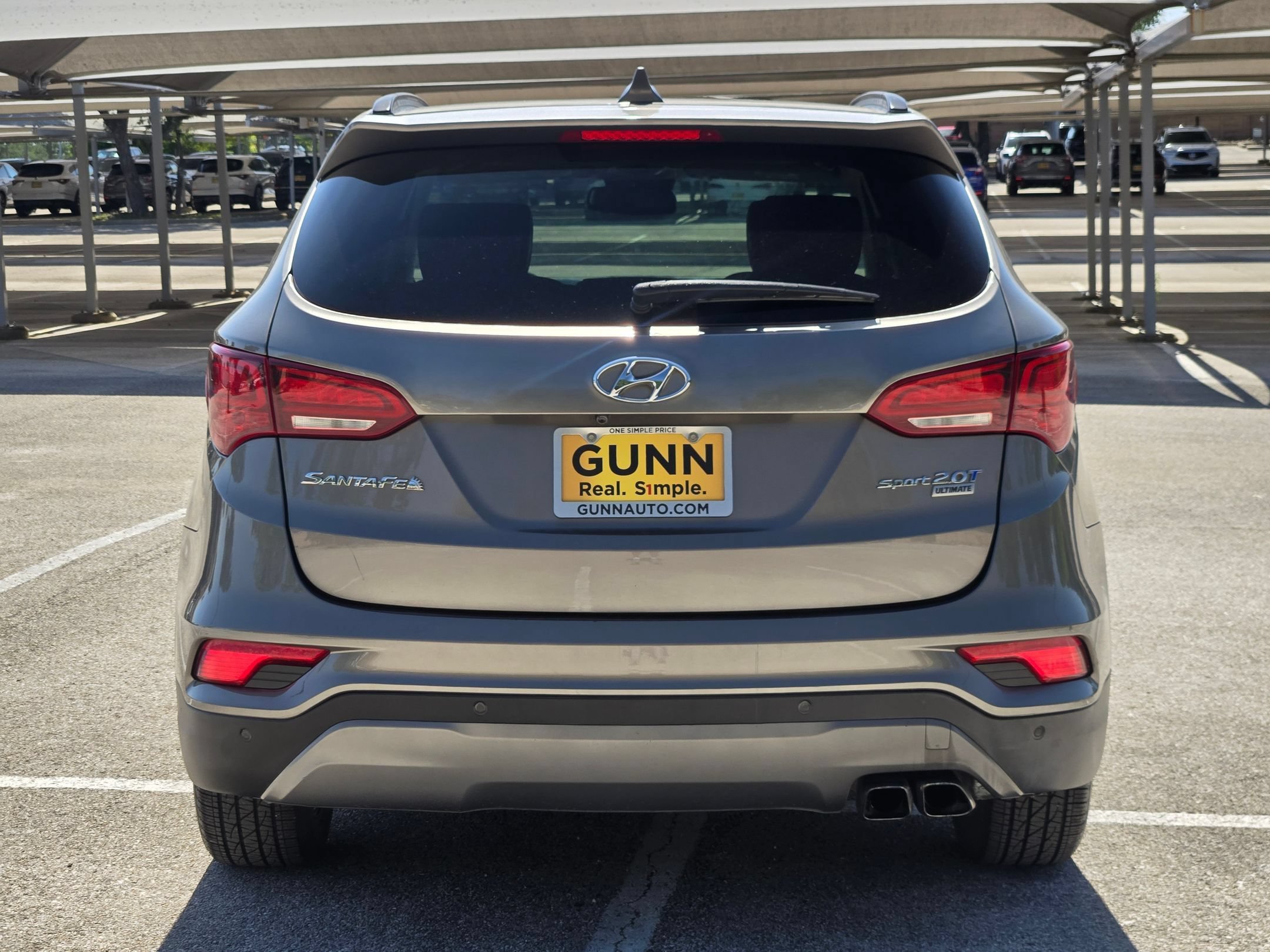 Used 2017 Mineral Gray Hyundai 2.0T Ultimate image 4
