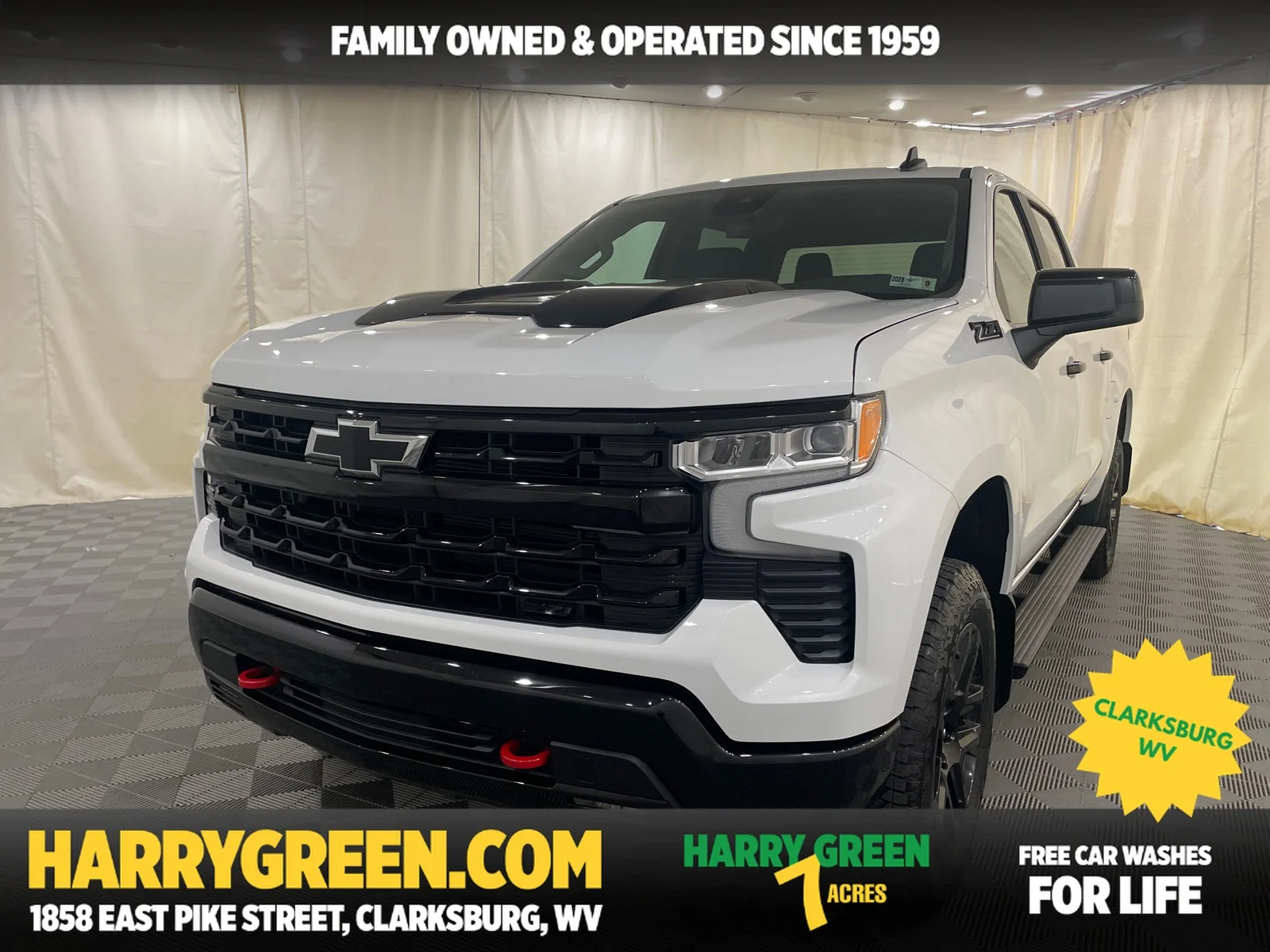 New 2026 Summit White Chevrolet LT Trail Boss image 1