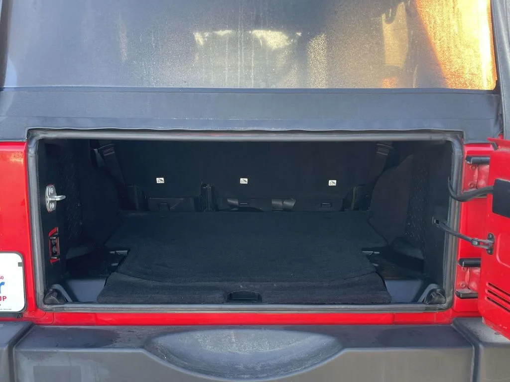 Used 2018 Firecracker Red Clearcoat Jeep Sport S image 27