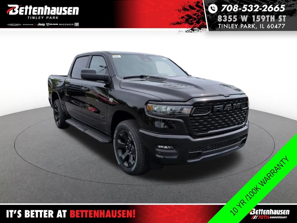 New 2026 Diamond Black Crystal Pearl-Coat Exterior Paint RAM Express image 3