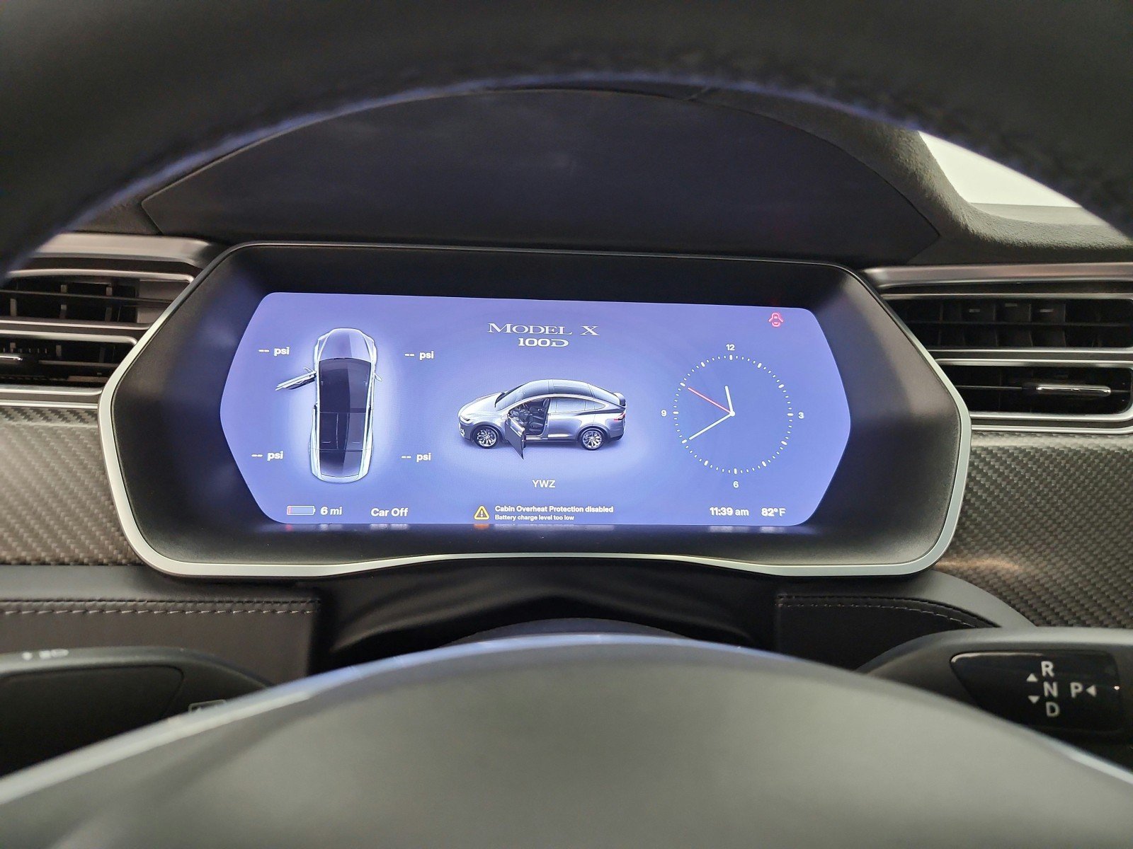 Used 2017 Midnight Silver Metallic Tesla 90D image 11