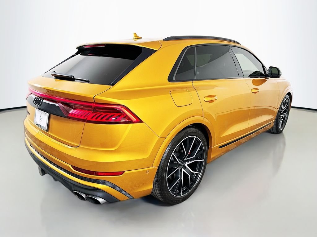 Used 2021 Dragon Orange Metallic Audi 4.0T Prestige image 5