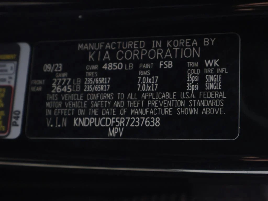 Used 2024 Black Kia LX image 47