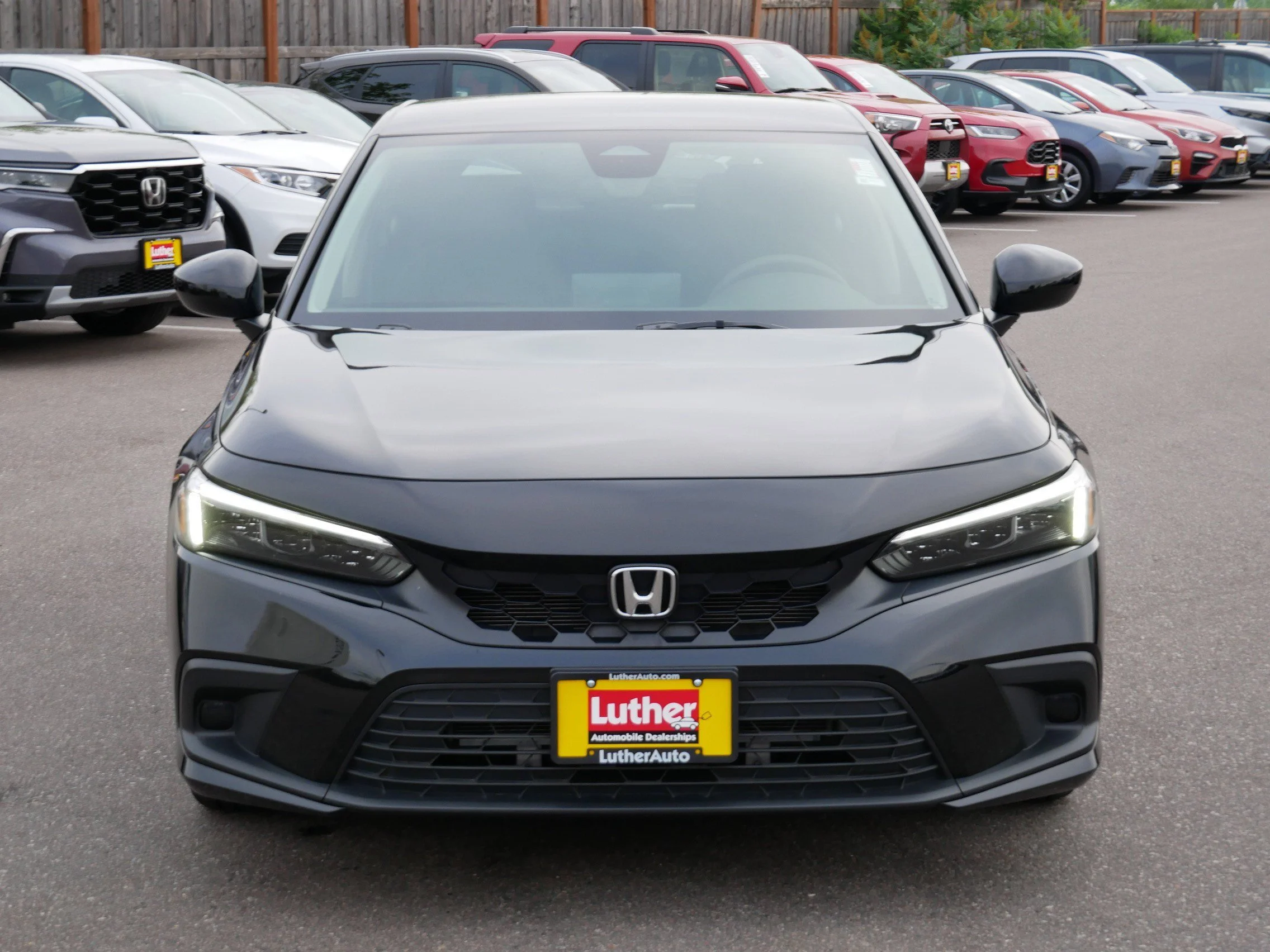 Certified 2023 Honda Civic Hatchback LX with VIN 19XFL2H5XPE025700 for sale in Hopkins, Minnesota
