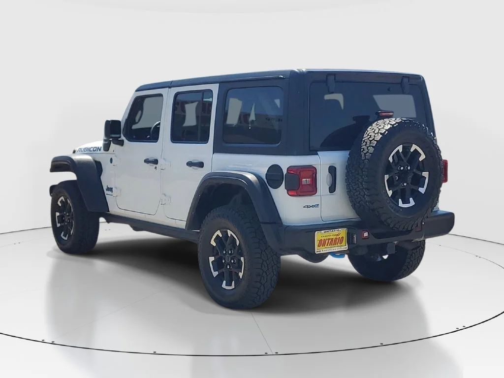 Certified Used 2024 White Jeep Rubicon 4xe image 7