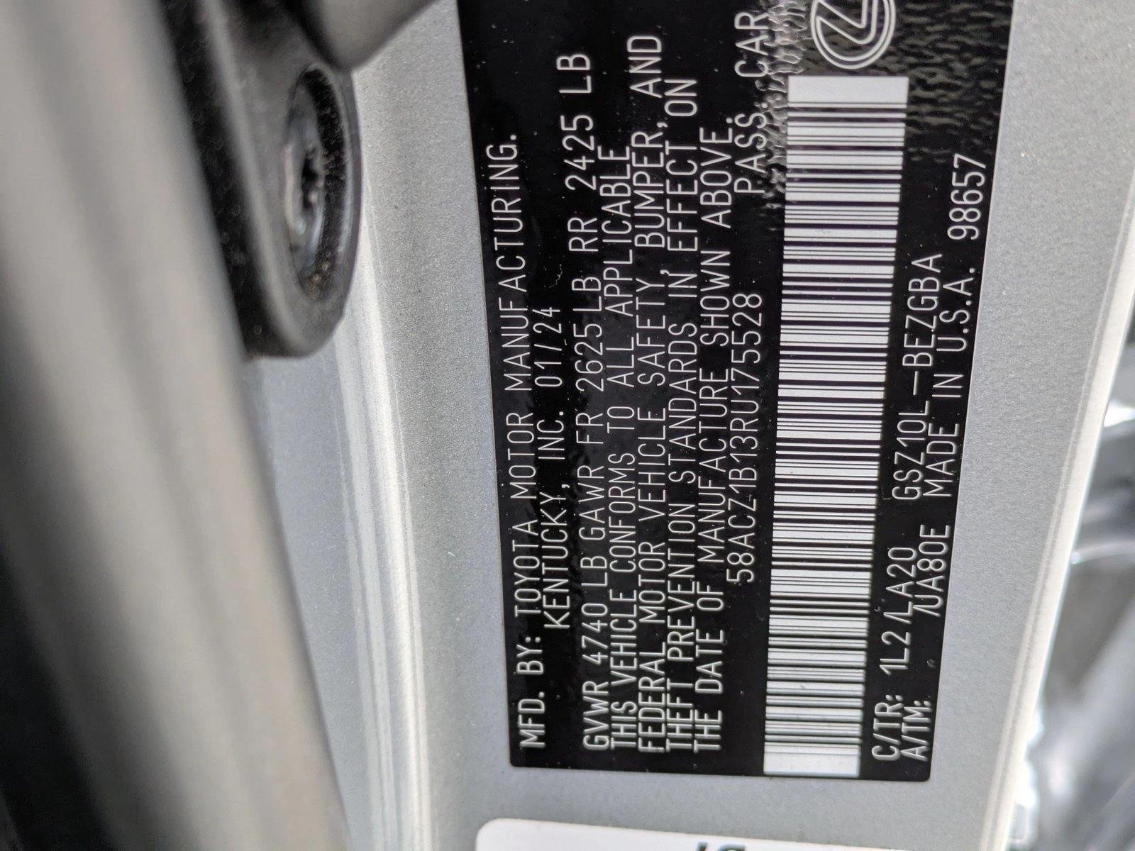 Used 2024 Iridium Lexus ES 350 image 25