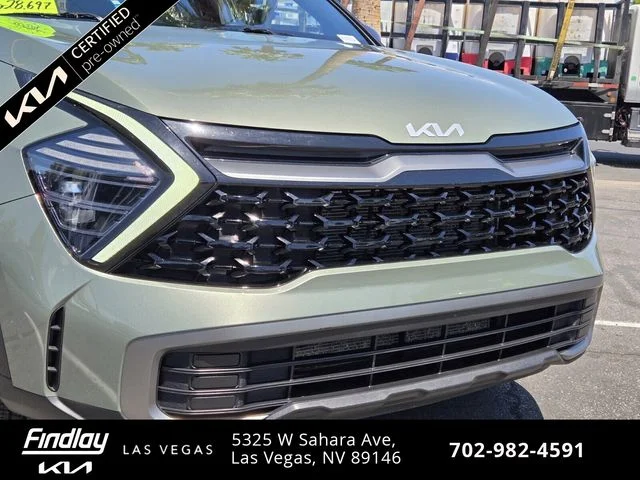 Certified Used 2024 Green Kia X-Line image 2