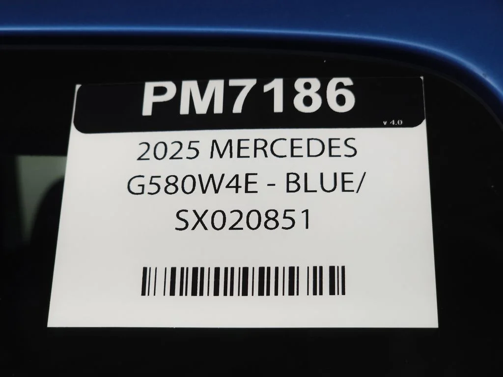 Certified Used 2025 MANUFAKTUR South Sea Blue Magno Mercedes-Benz G 580 image 39