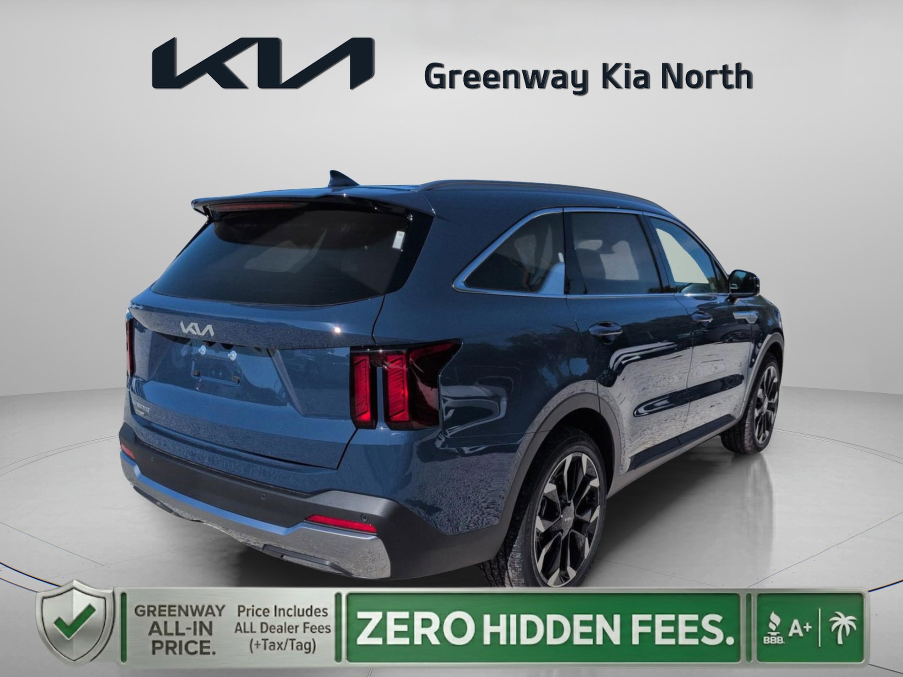 New 2026 Midnight Lake Blue Kia EX image 8