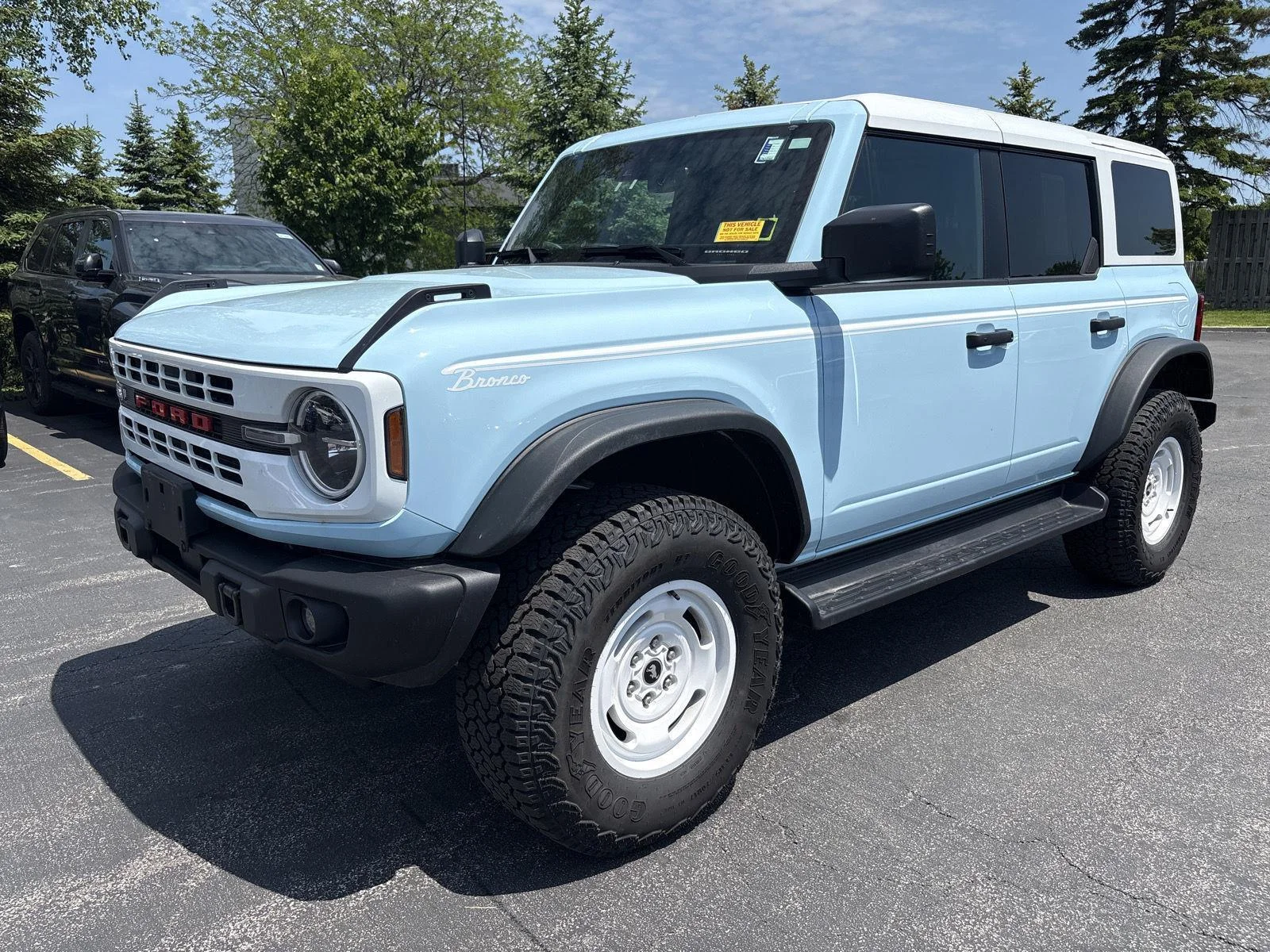 Used 2025 Robins Egg Blue Ford Heritage Edition image 3