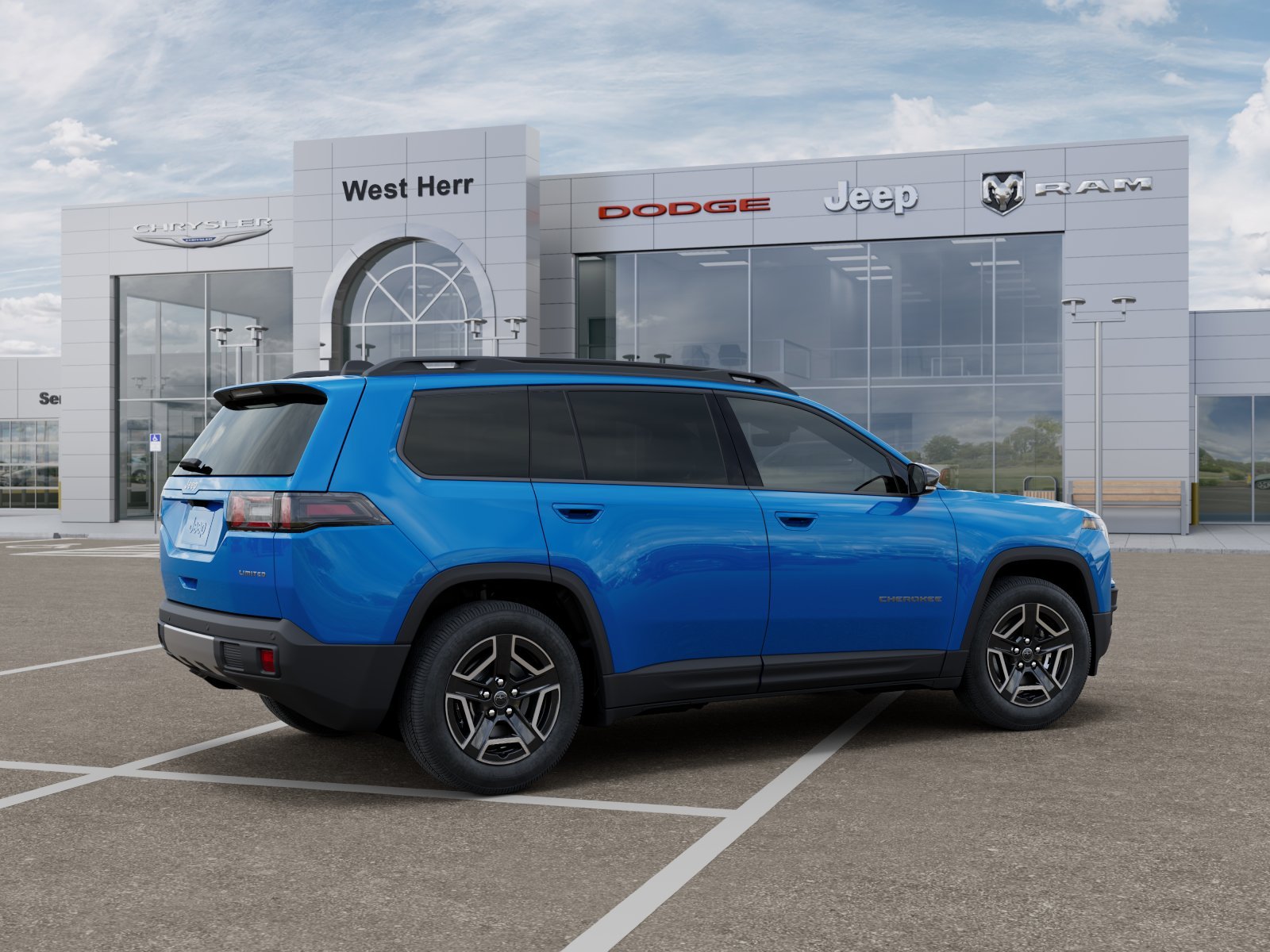 New 2026 Hydro Blue Pearl-Coat Exterior Paint Jeep Limited image 30