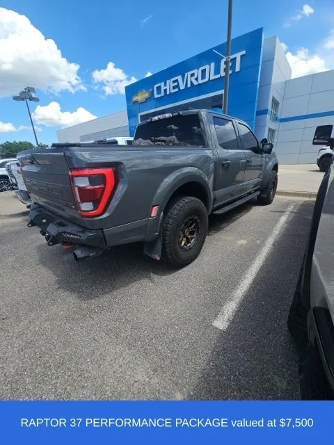 Used 2021 Gray Ford Raptor image 3