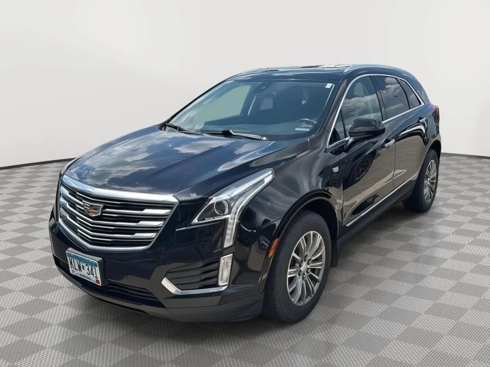 Used 2017 STELLAR BLACK METALLIC Cadillac Luxury FWD image 2