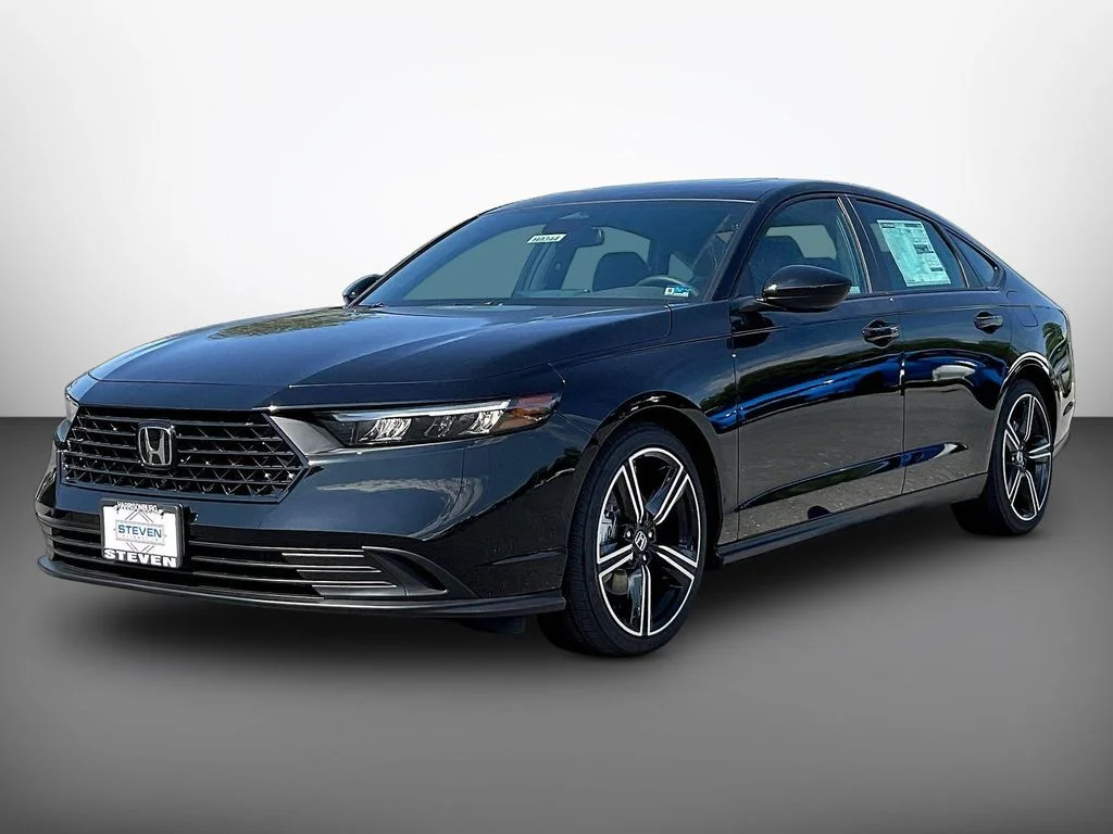 New 2026 Crystal Black Pearl Honda Sport Hybrid image 3