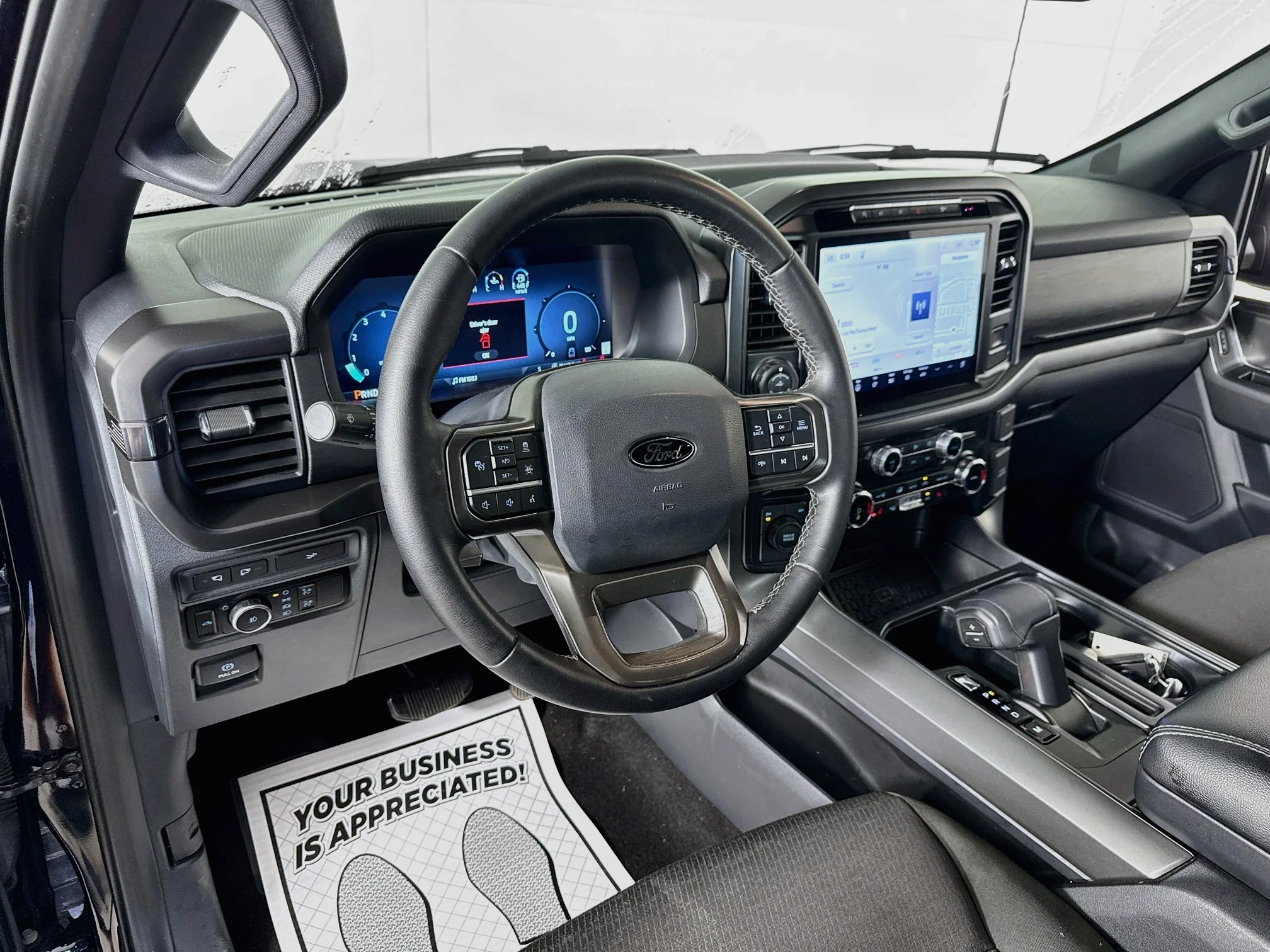 Used 2024 Antimatter Blue Metallic Ford XLT image 9