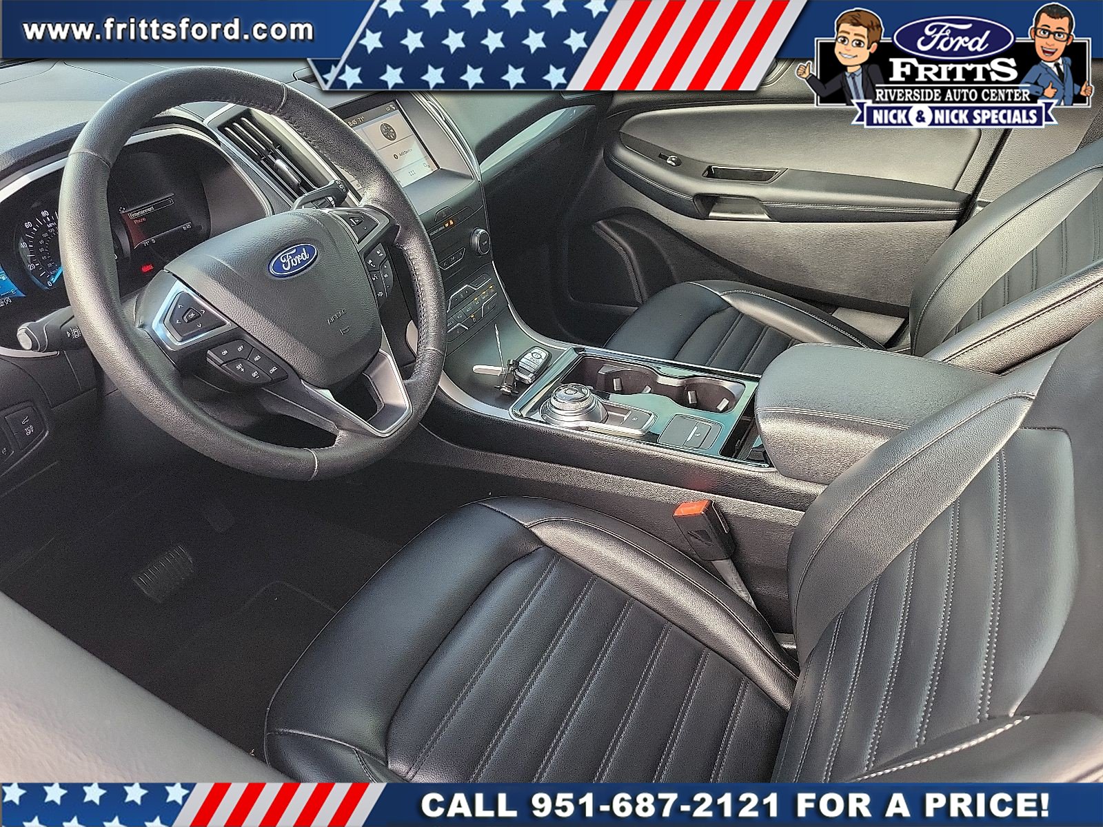 Certified Used 2019 Magnetic Ford SEL image 3