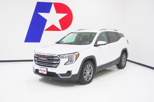 Used 2024 WHITE GMC SLT image 1