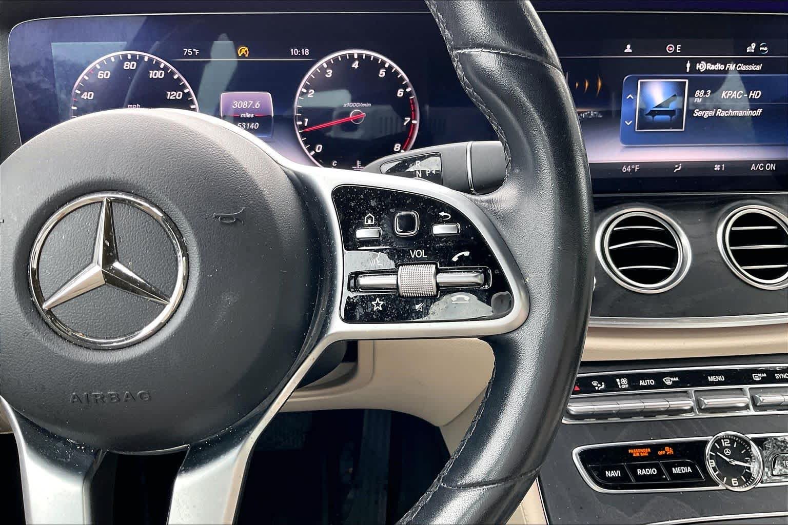 Used 2020 designo Cardinal Red Metallic Mercedes-Benz E 350 image 24