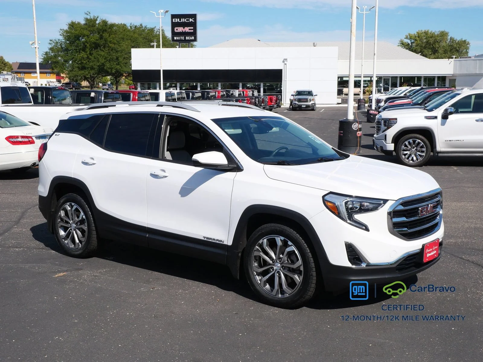 Certified 2020 GMC Terrain SLT with VIN 3GKALVEX8LL108733 for sale in Saint Paul, Minnesota