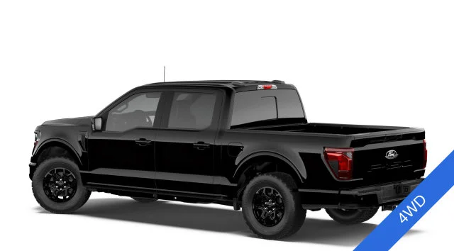 New 2026 Agate Black Metallic Ford XLT image 2