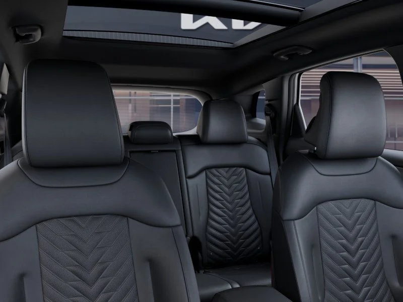 New 2027 Glacial White Pearl/Ebony Black Roof Kia X-Line image 27