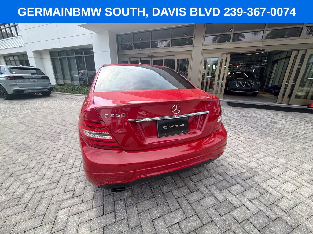Used 2014 Mars Red Mercedes-Benz C 250 image 9