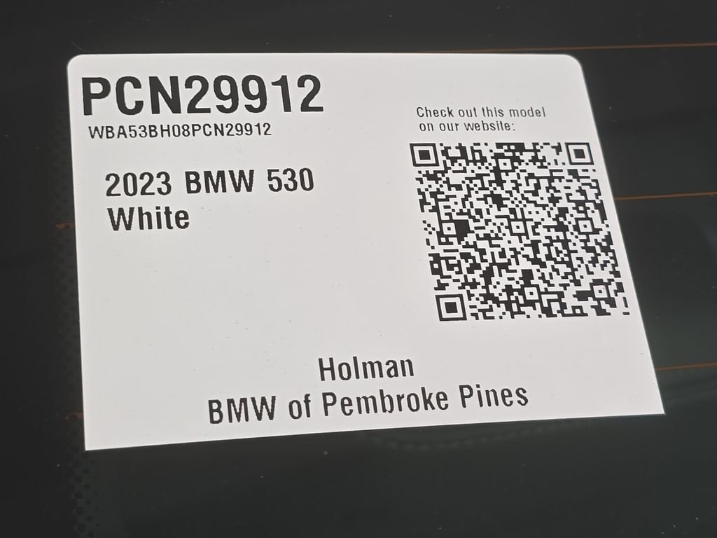 Certified Used 2023 Alpine White BMW 530i image 29