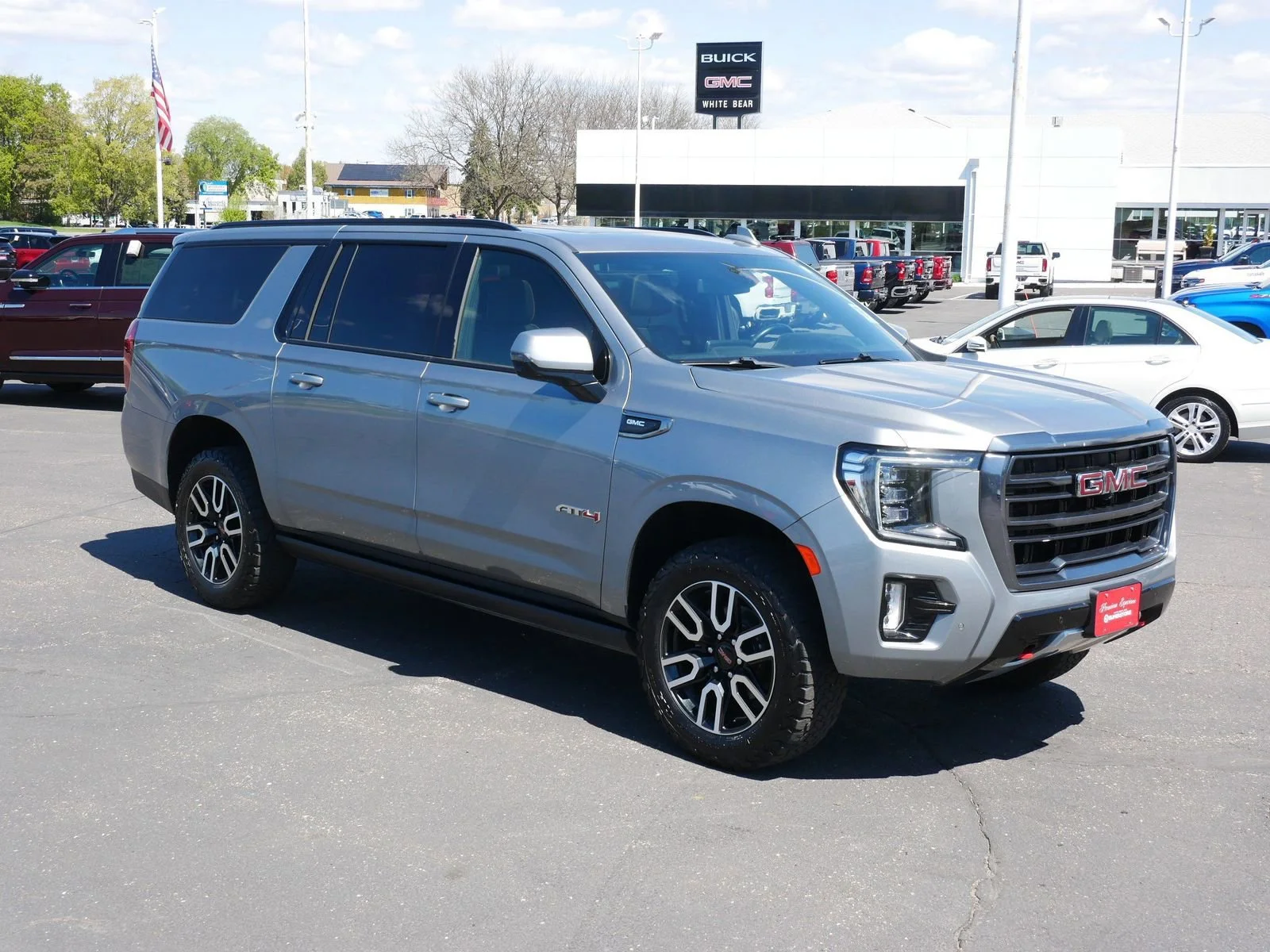 Used 2023 GMC Yukon XL AT4 with VIN 1GKS2HKL6PR401801 for sale in White Bear Lake, Minnesota