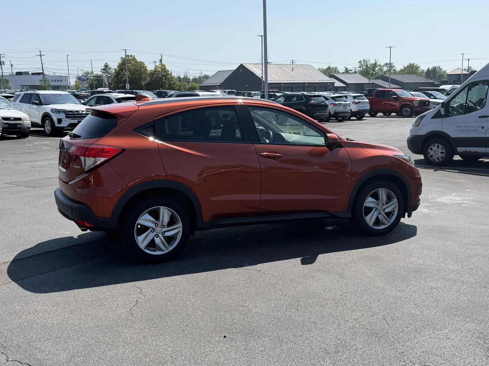 Used 2020 Orangeburst Metallic Honda EX image 5