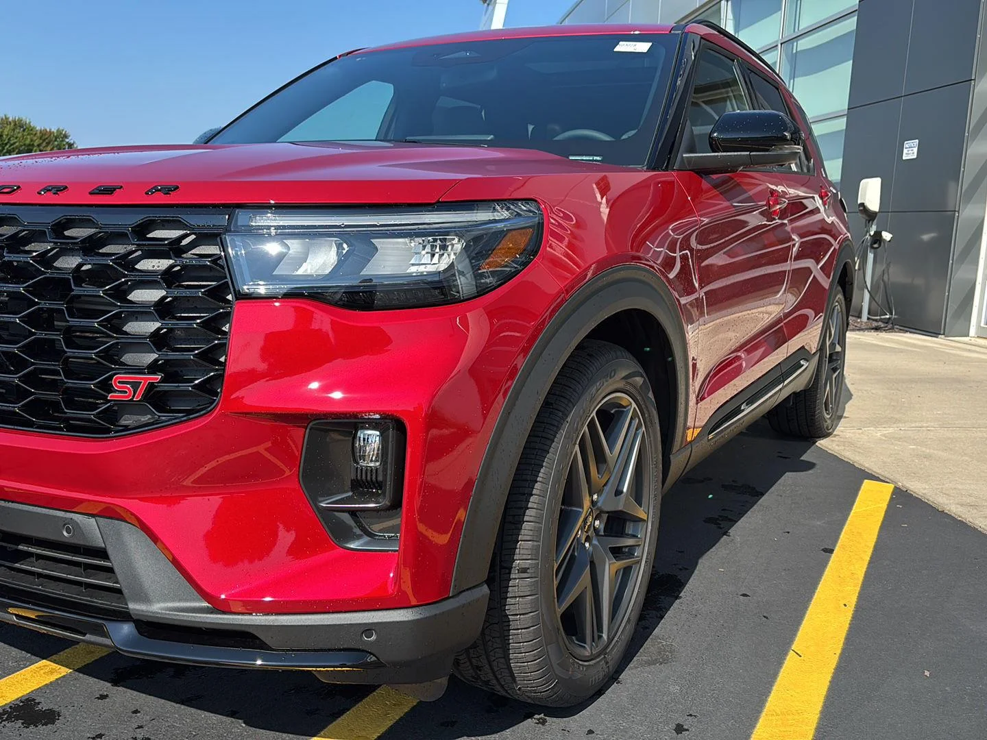New 2026 Rapid Red Metallic Tinted Clearcoat Ford ST image 8