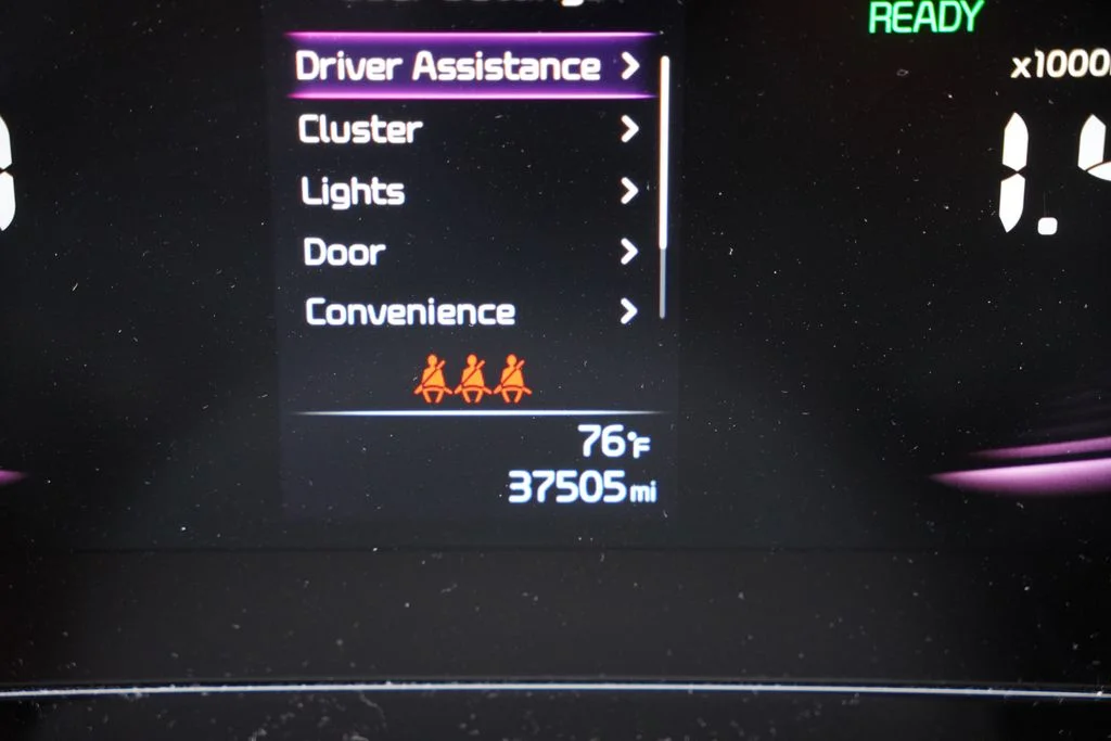 Used 2023 Fusion Black Kia LX image 7