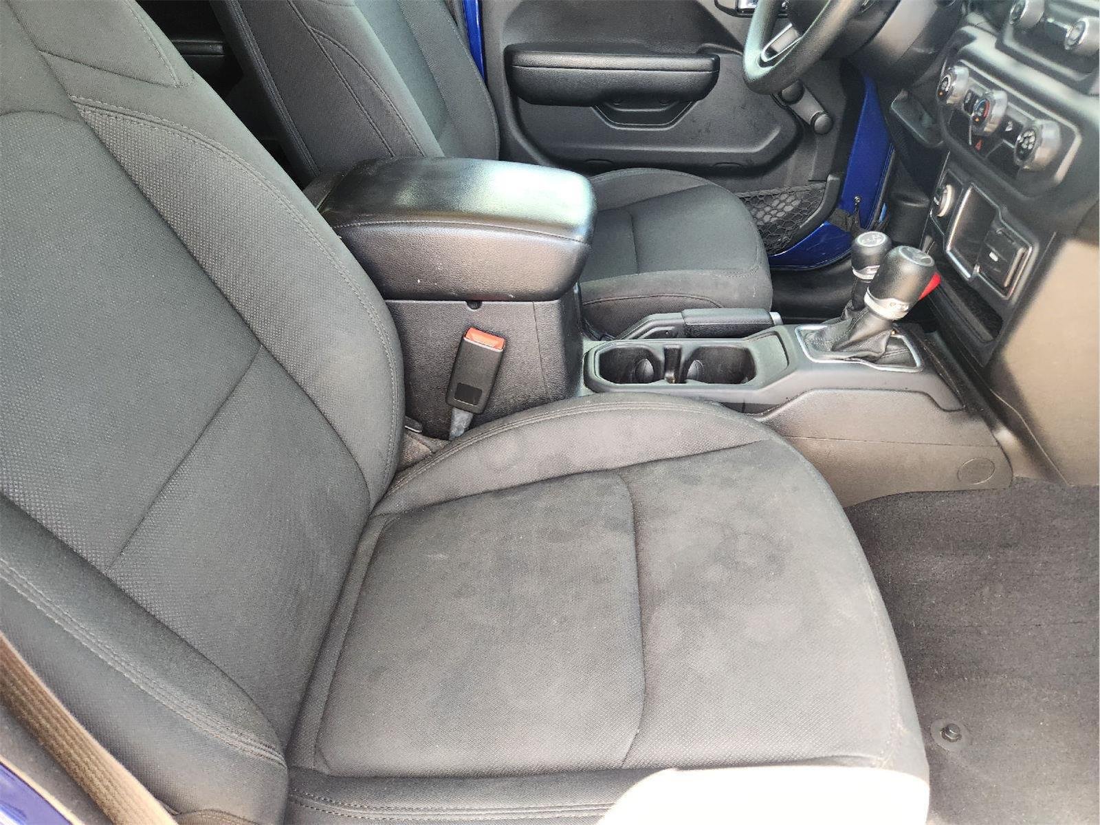 Used 2018 Ocean Blue Metallic Clearcoat Jeep Sport image 13