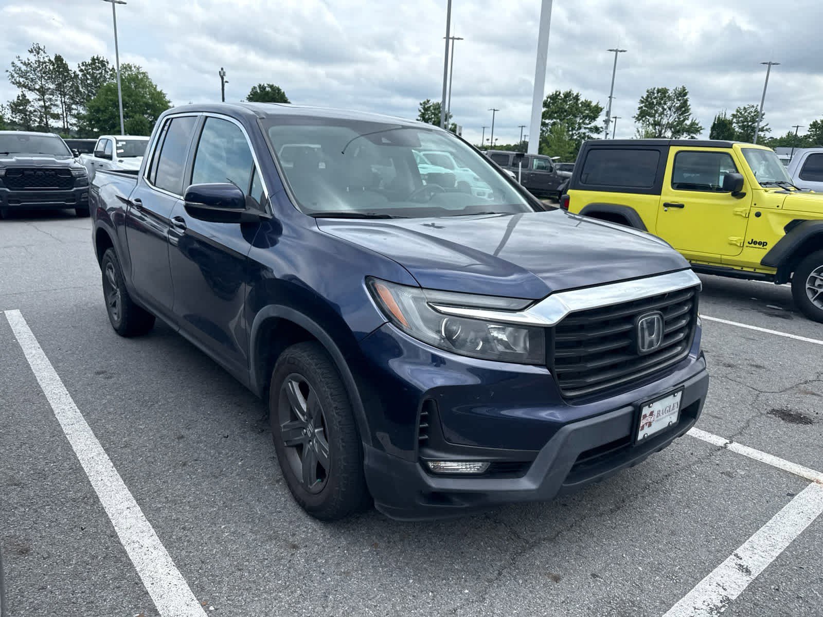 Used 2022 Honda Ridgeline RTL with VIN 5FPYK3F54NB003954 for sale in Little Rock