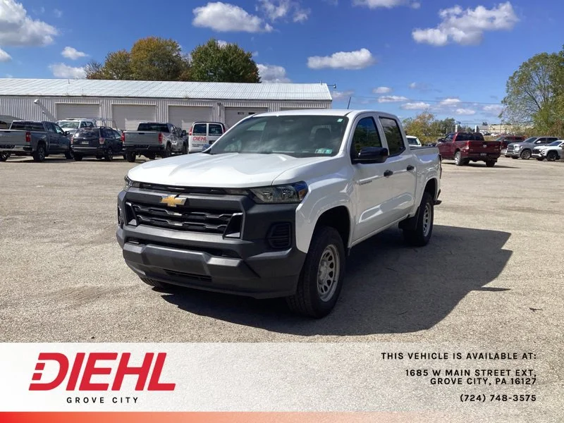 Used 2024 White Chevrolet Work Truck image 3