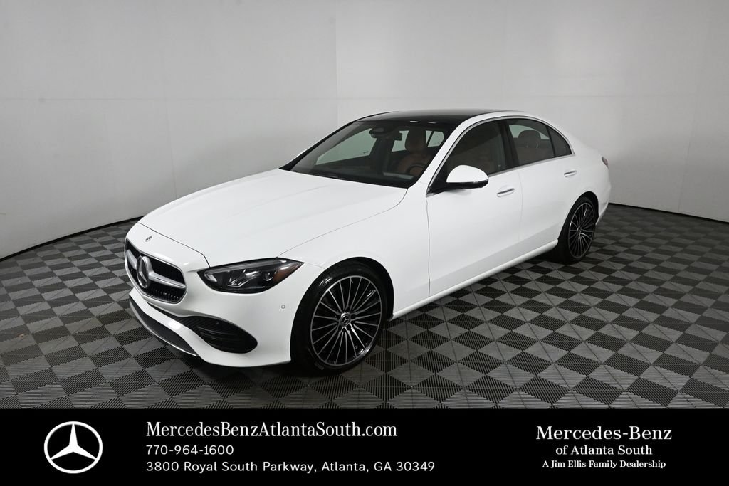 Certified Used 2026 White Mercedes-Benz C 300 image 1