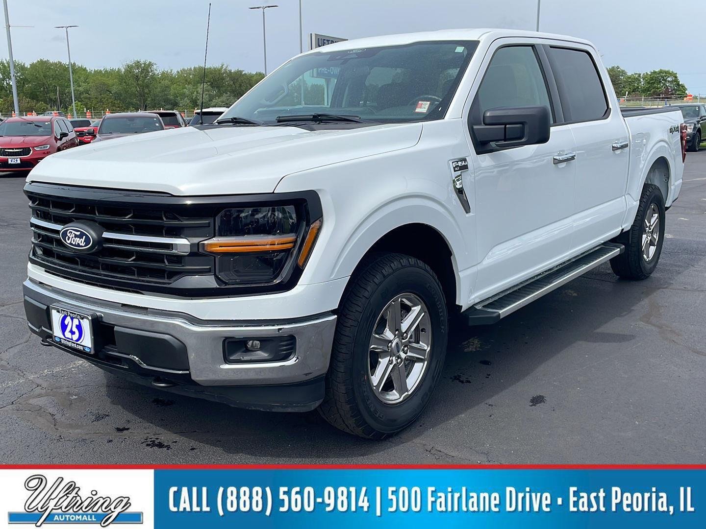 Used 2025 Oxford White Ford XLT image 1