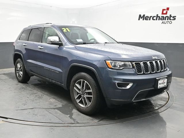 Used 2021 Blue Jeep Limited image 1